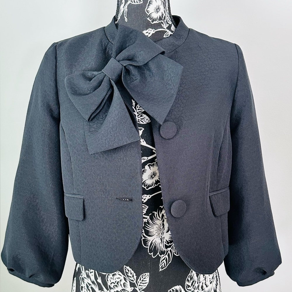 Erin Fetherston black evening jacket